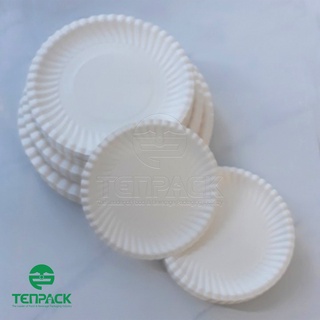 50 cái Dĩa giấy 22cm