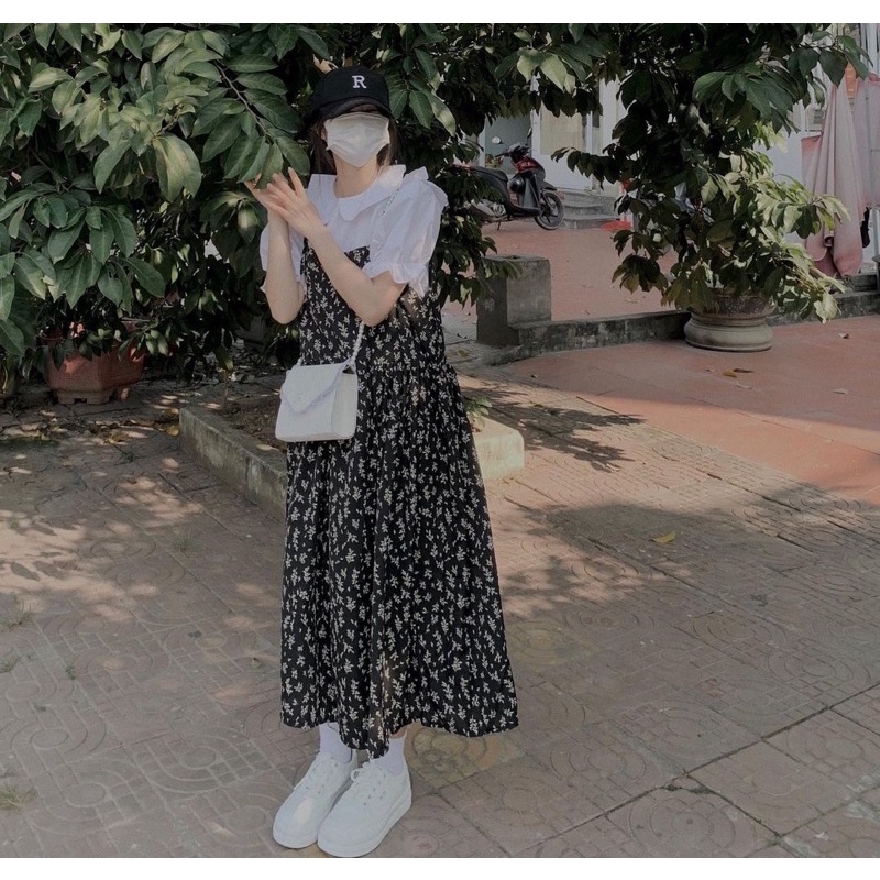 Set Váy Babydoll Hoa nhí (kèm ảnh thật)