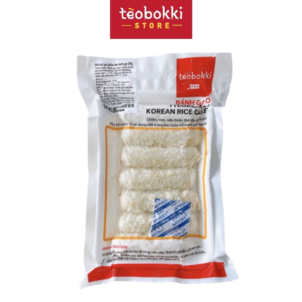 Phô mai que phiên bản bánh gạo Tèobokki 250g