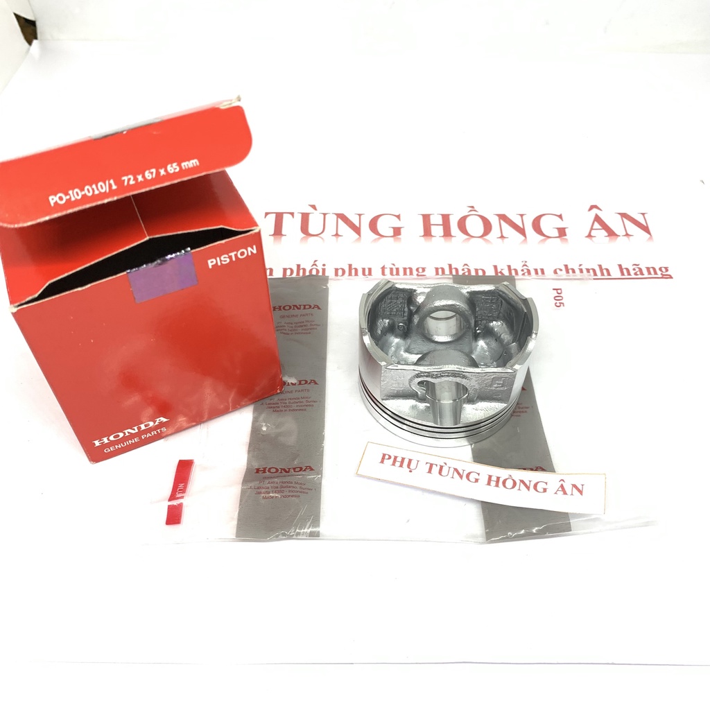 Piston Vario 150, Click 150i  STD 57.3mm nhập khẩu chính hãng Honda Indonesia - PT HỒNG ÂN