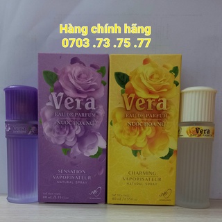 NƯỚC HOA NỮ VERA HƯƠNG SENSATION VÀ CHARMING 40ML EAU DE PARFUM.
