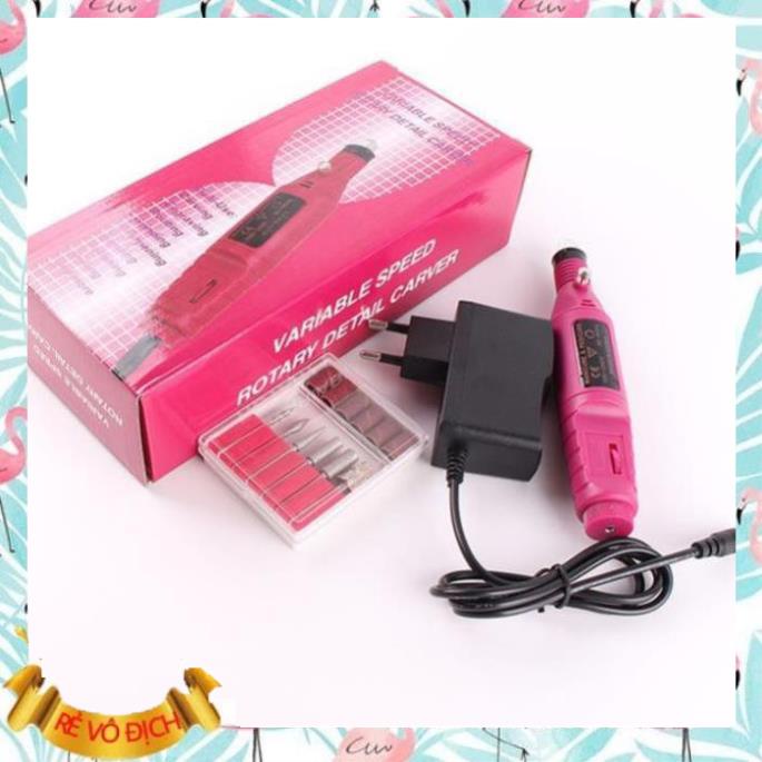 Máy mài mini cầm tay có tăng giảm tốc độ dùng làm nail, làm móng chân móng tay, làm thủ công mỹ nghệ