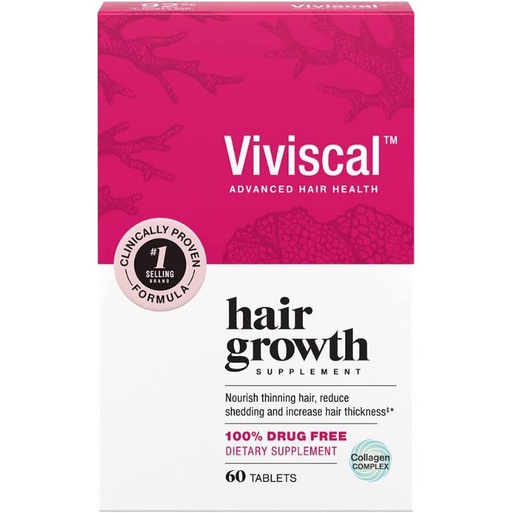 [Hàng Mỹ] Viên uống/Dầu gội/Dầu xả/Dầu dưỡng mọc tóc, làm dày tóc VIVISCAL Gorgeous Growth 250ml