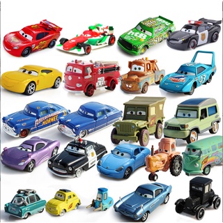 Bộ Đồ Chơi Xe Ô Tô Lightning Mcqueen All Styles Pixar Cars 2 3 Tỉ Lệ 1: 55