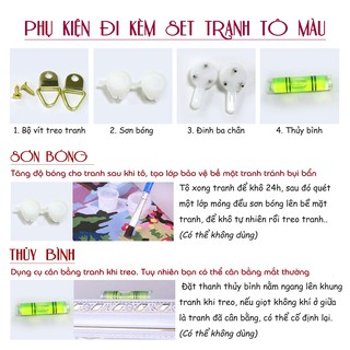 Tranh Sơn Dầu Số Hóa Đàn Cá Koi Mã DV037