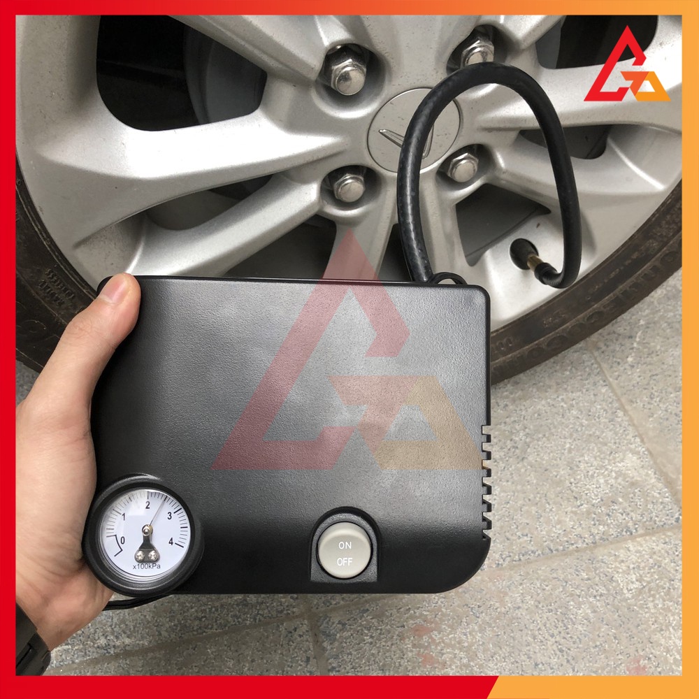 Bơm Lốp Ô Tô Mini Daihatsu 12v Chính Hãng  - Hàng Nội Địa Nhật Cao Cấp