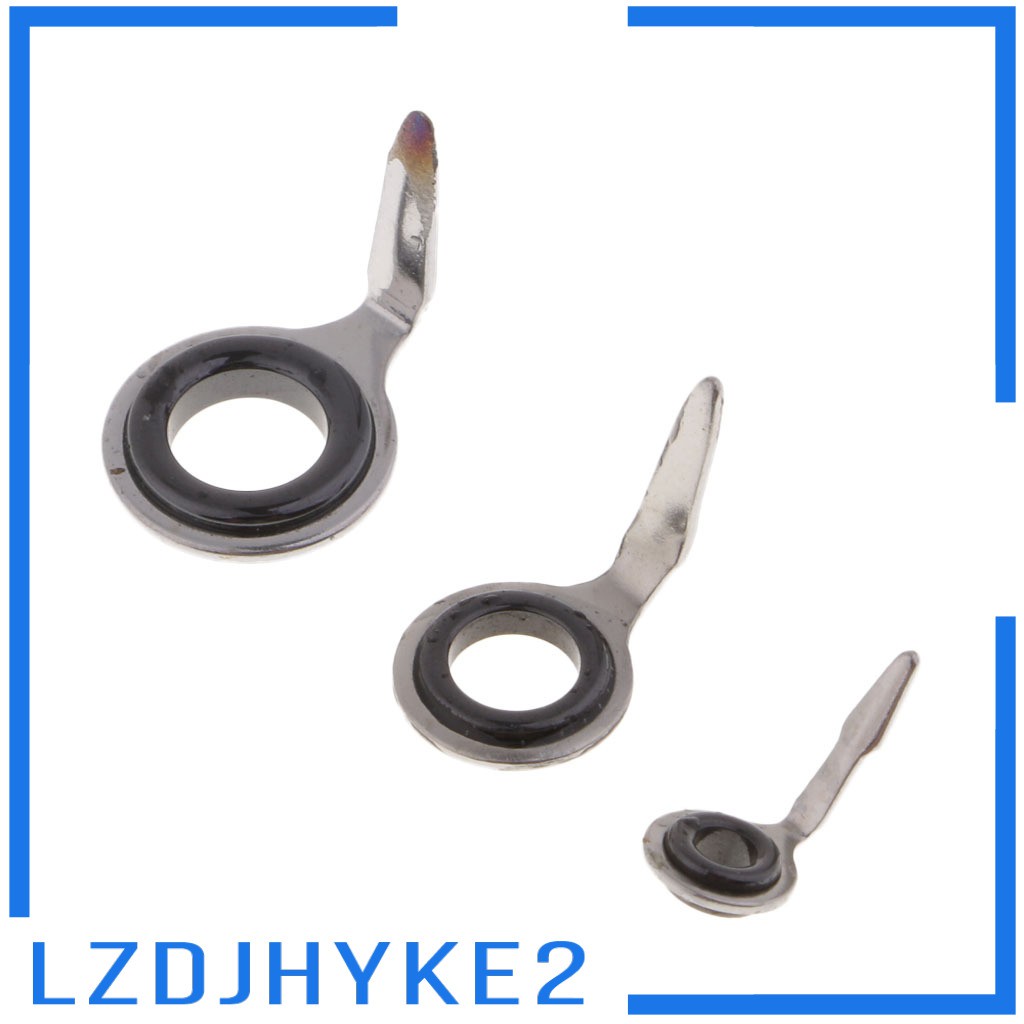 Set 10 Vòng Dẫn Cần Câu Cá Bằng Thép Không Gỉ 304 Cao Cấp lzdjhyke2