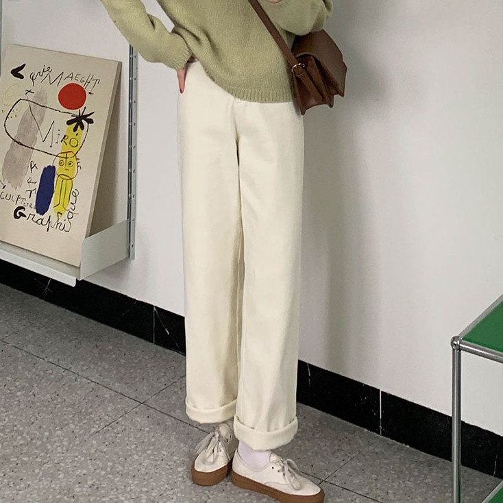 Quần Jean Ống Rộng Lưng Cao Dễ Phối Đồ Thời Trang 40095 | BigBuy360 - bigbuy360.vn