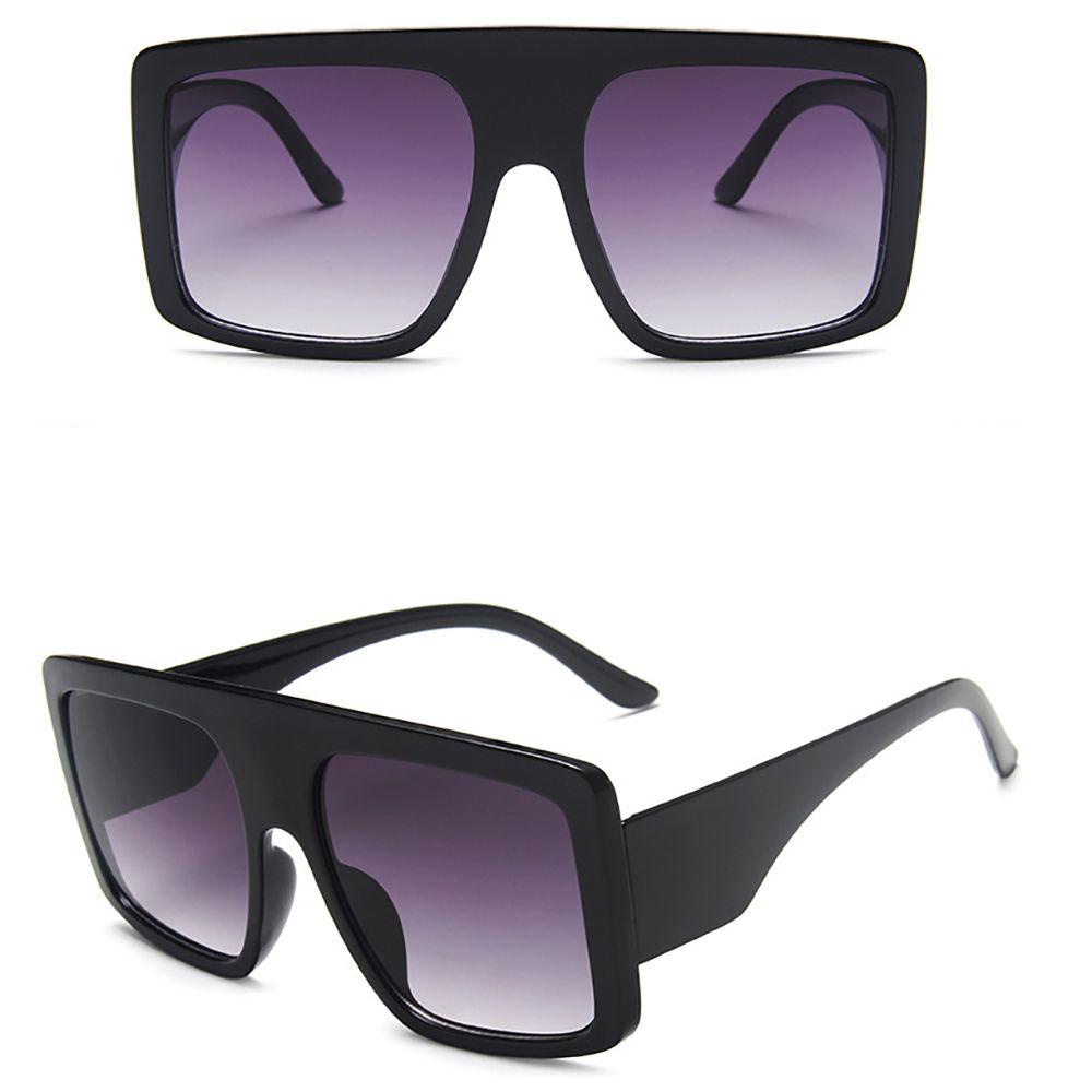 Kính Mát Gọng Vuông Lớn Thời Trang Dành Cho Nam Và Nữ