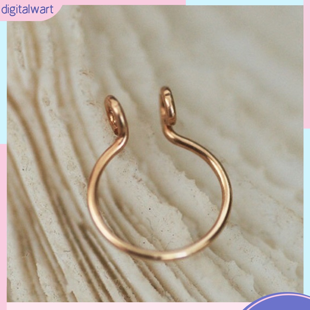 Khuyên mũi chất liệu đồng kiểu dáng thời trang cho nữ