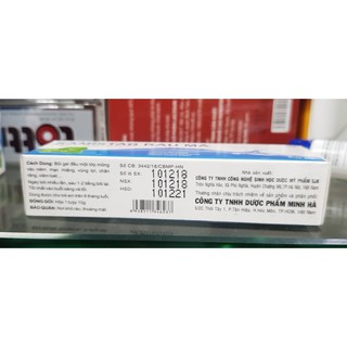 gel nhiệt miệng kamistab rau má