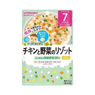 Cháo gói ăn liền Wakodo Cho Bé Từ 7 tháng+  80g
