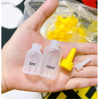 100c Ống nhựa hút máu bầm 5ml và 10ml