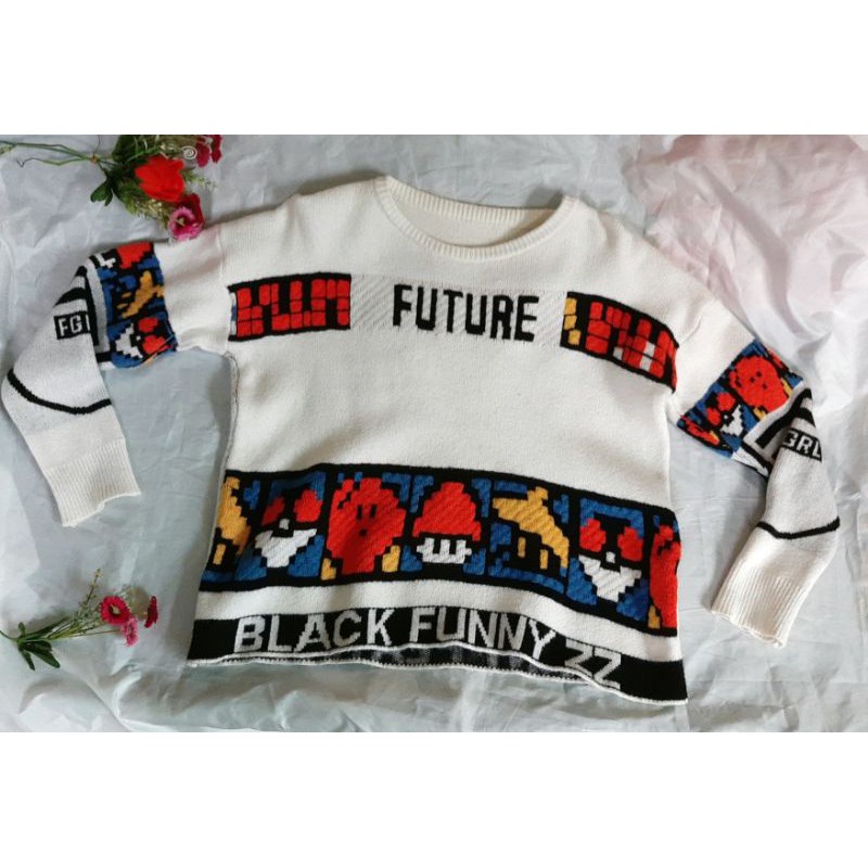 Áo len họa tiết cá tính 2hand