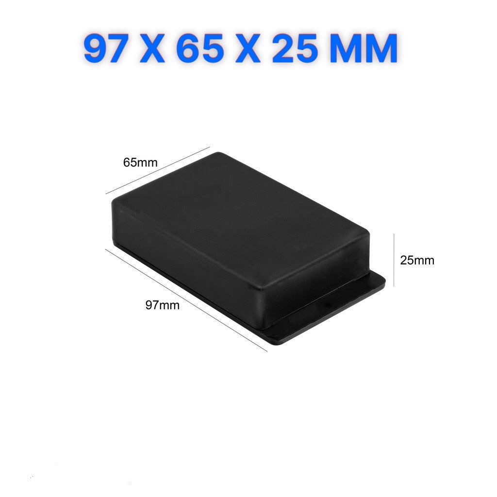 Hộp nhựa đựng mạch điện tử 97x65x25mm kèm ốc vít