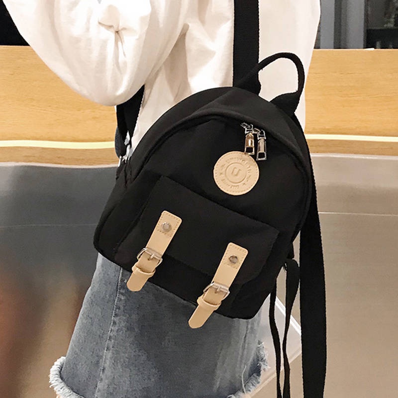 Ba Lô Mini Phong Cách Harajuku Hàn Quốc Mới 2021 Dễ Phối Đồ Phong Cách Harajuku Dành Cho Nữ Sinh