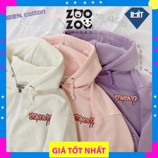 Áo Khoác Nỉ Bông BANAWA PURPLE Unisex 1HIT_UNISEX(8 Màu)