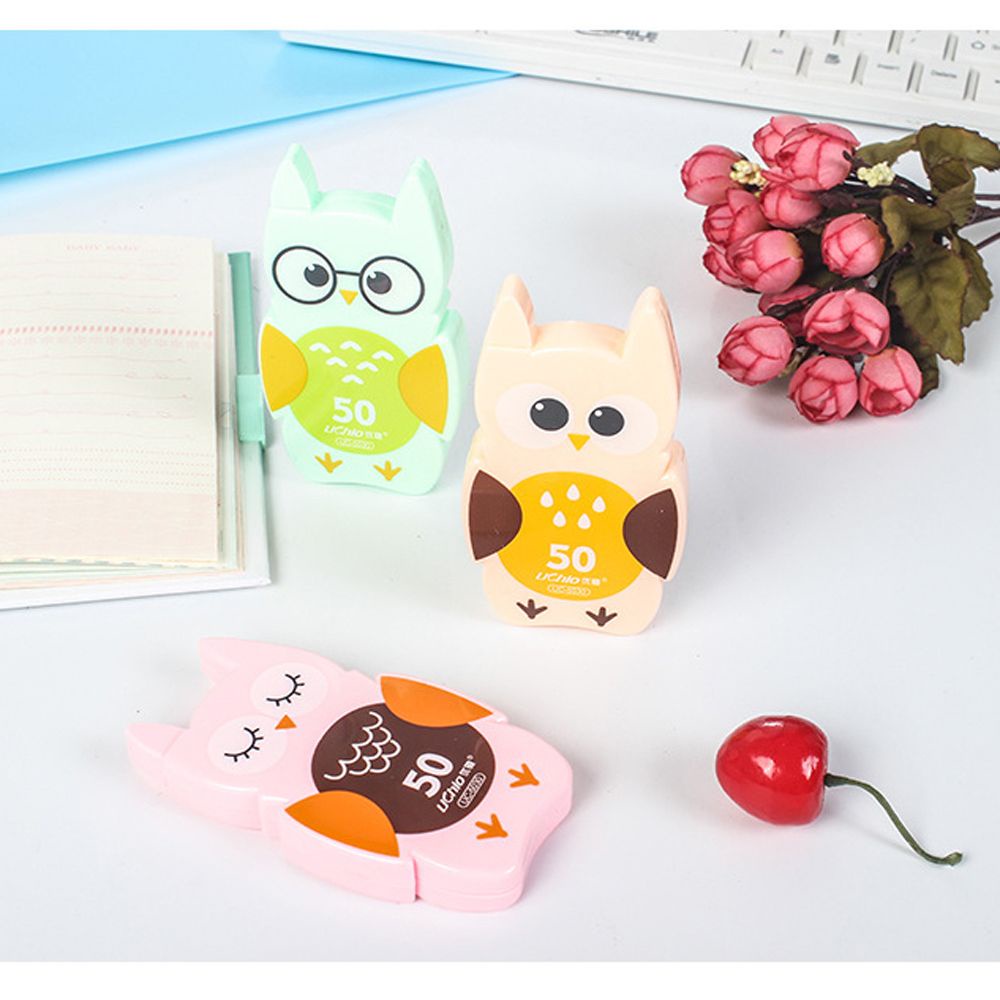 Bút xóa kéo dài 10m hình chim cú dễ thương