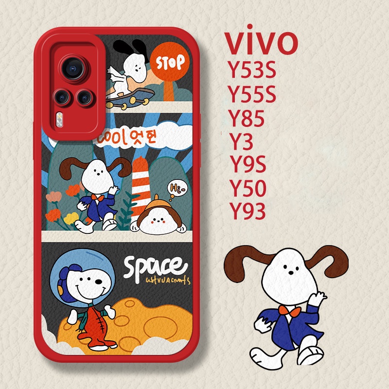 Ỏ Điện Thoại Vivo Y53S/Y55S/Y85/Y3/Y3S/Y9S/Y50/Y93/Y93s/IQOOZ5X/T1X/Z1/Z3X/Y12/Y15/Y17/U3X Vỏ Điện Thoại Di Động Chống Rơi Dễ Thương Hoạt Hình Mềm