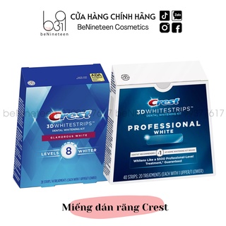 [AUTH ĐỦ DÒNG] Dán trắng răng Crest 3D White Whitestrips Fullbox