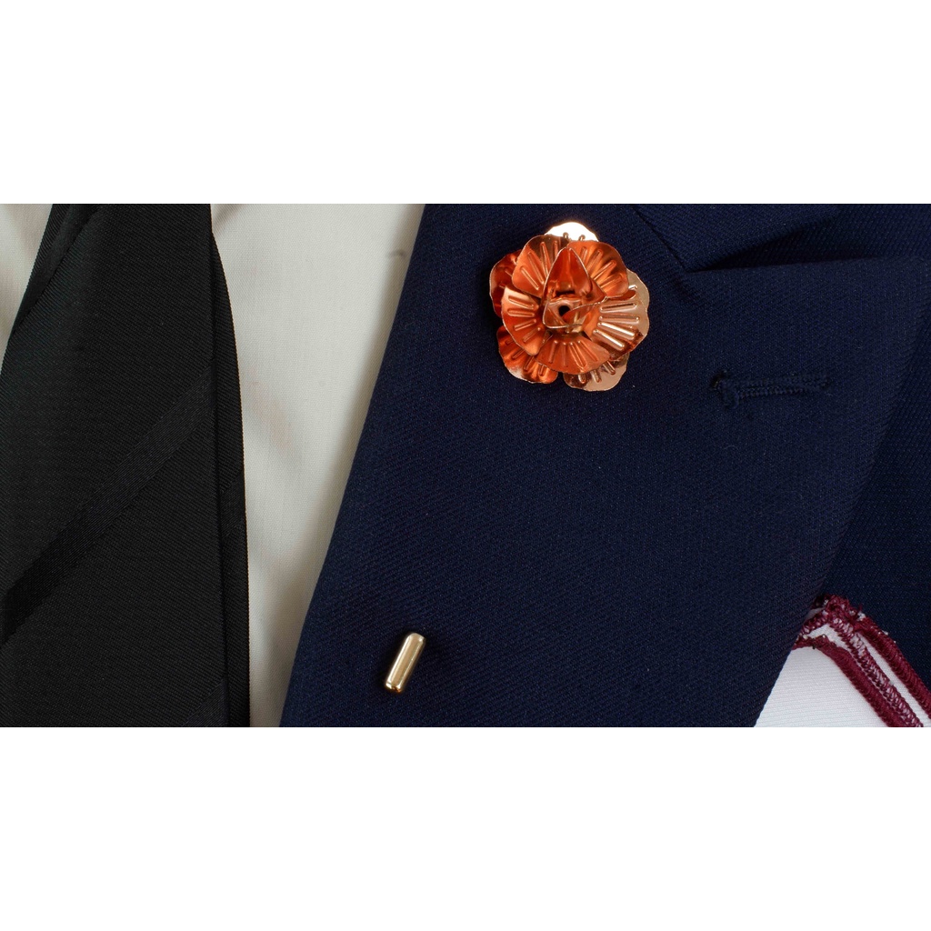 Cài áo hoa hồng - gold rose