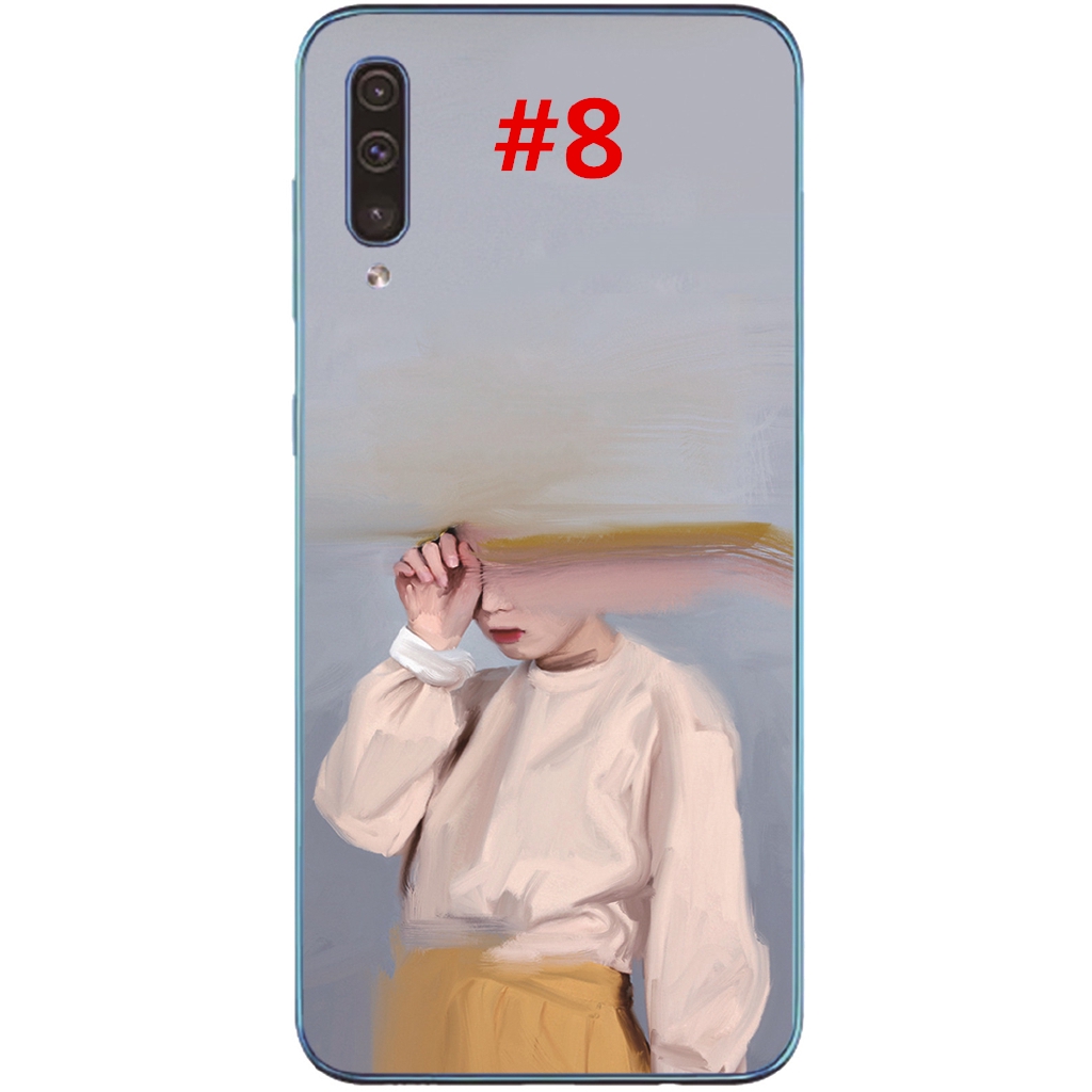 Ốp lưng họa tiết tranh Van Gogh thời trang cho Samsung Galaxy A70 A50 A40 A30 A20 A10