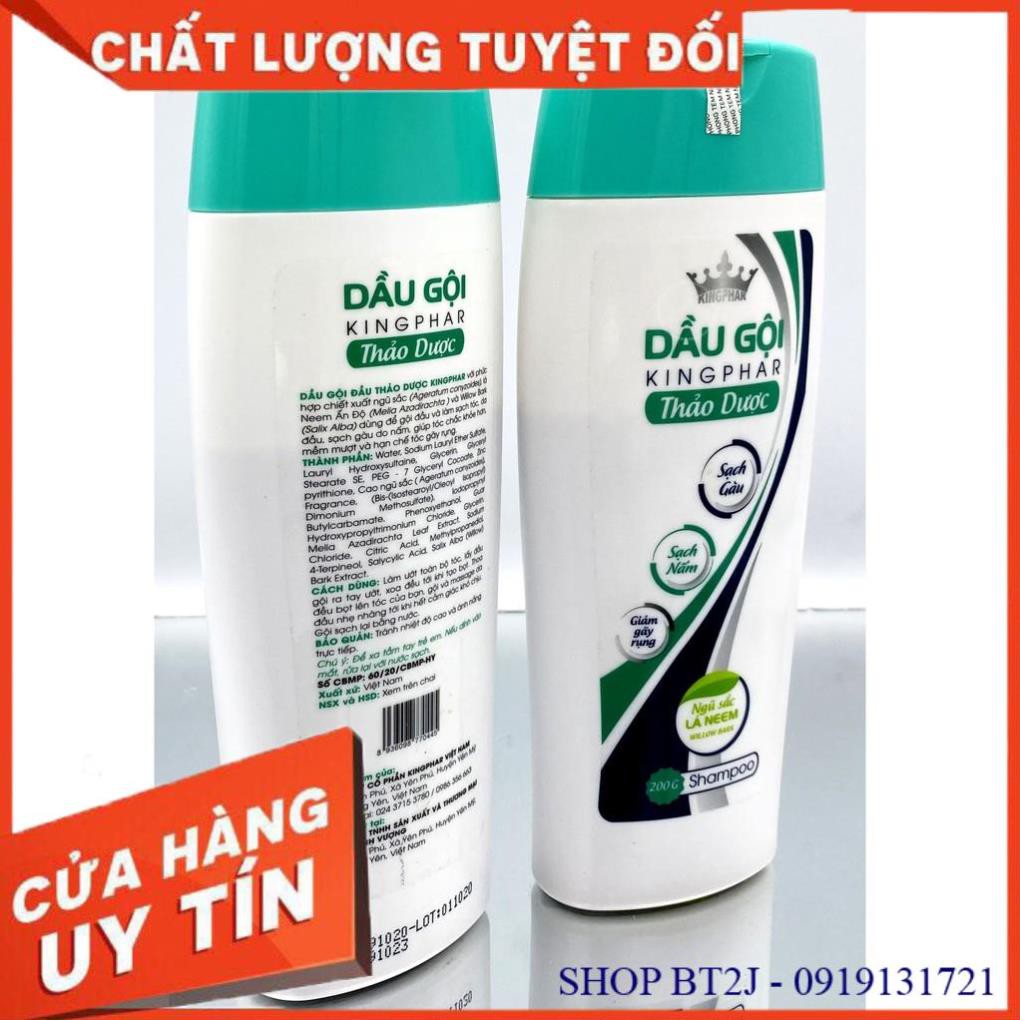 Dầu Gội Thảo Dược Kingphar