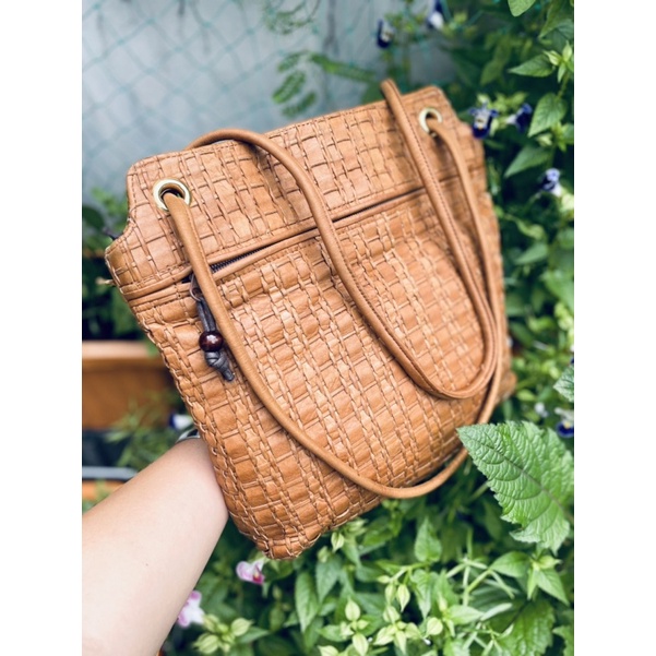 SALE- túi si da mộc đan