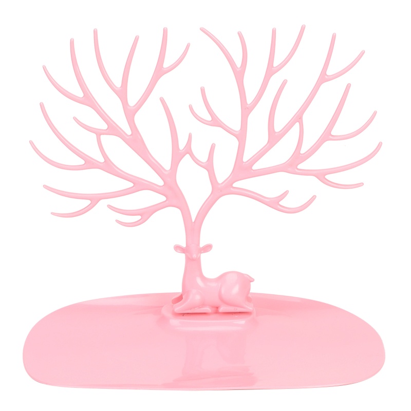 Ốp Bọc Trang Sức Hình Hươu Trắng Đen Hồng