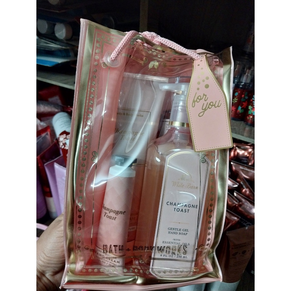 Set Bộ quà tặng Bath And Body Works Champagne Toast