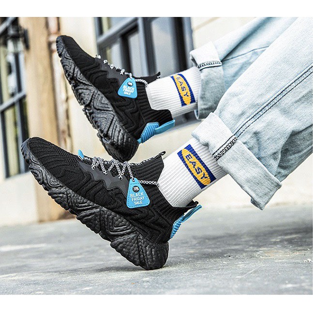 [Mã FAMAYMA2 giảm 10K đơn 50K] (Ảnh Thật) Giày thể thao nam đế siêu nhẹ siêu êm Blacksale friday | BigBuy360 - bigbuy360.vn