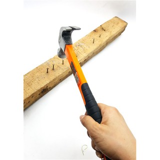 BÚA SẮT ĐẦU TRÒN ĐÓNG VÀ NHỔ ĐINH KAPUSI 0.25KG THÂN THẲNG DÀI