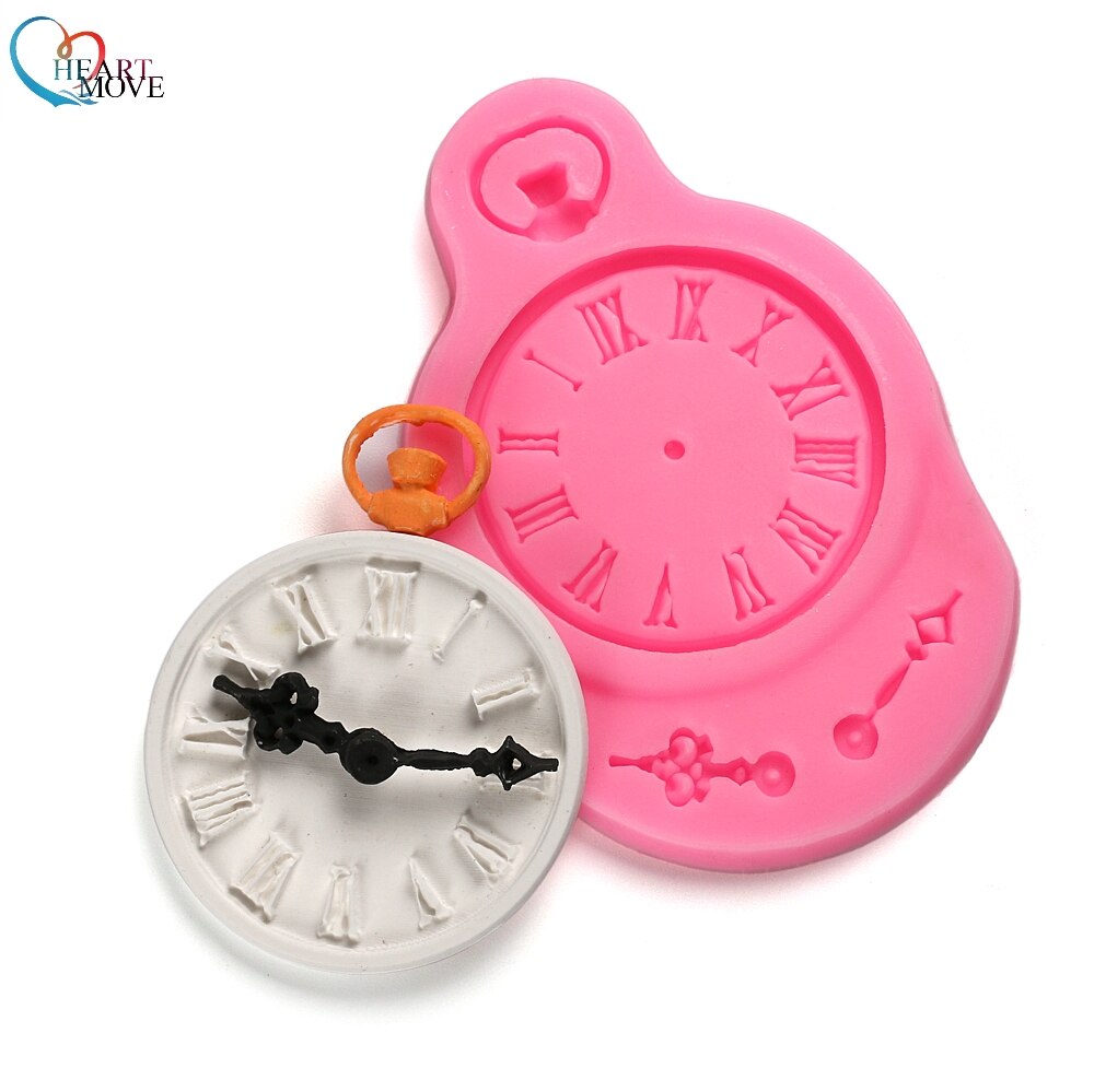 Khuôn silicon làm bánh răng đồng hồ 3d độc đáo 9723