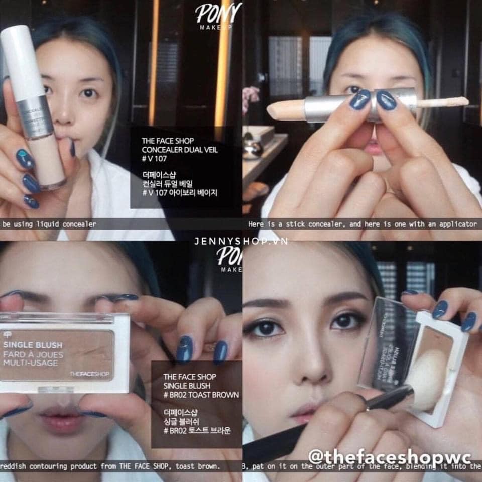 Che Khuyết Điểm 2 Đầu The Face Shop Concealer Dual Veil N203