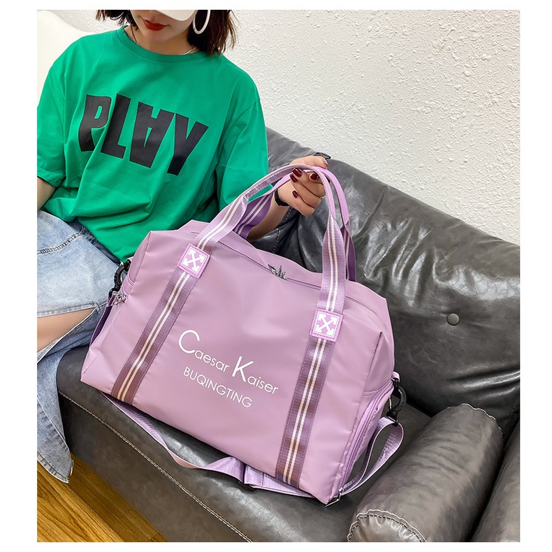 Túi đựng hành lý thể thao/ tập gym chia ngăn ướt và khô thiết kế tiện lợi tùy chọn màu sắc