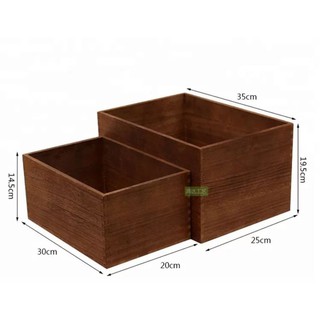 Hộp gỗ nhiều kích thước dùng để đồ dùng phụ kiện, decor trang trí