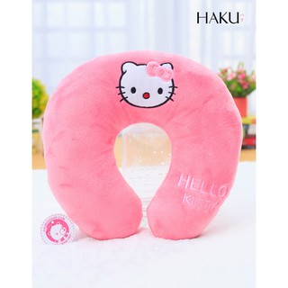 Gấu Bông Gối  Cổ Chữ U Hình Kiity /Ngẫu Nhiên