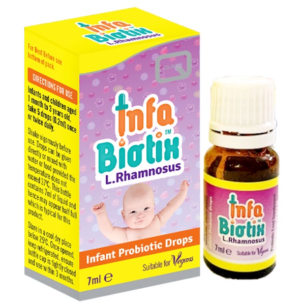 {CHÍNH HÃNG } Infabiotix - Hỗ trợ bổ sung probiotic và hỗ trợ tăng cường hệ tiêu hóa, hỗ trợ tăng sức đề kháng cho bé