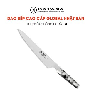 Dao bếp Nhật cao cấp Global G3 Carving Knife - Dao thái lát (210mm)