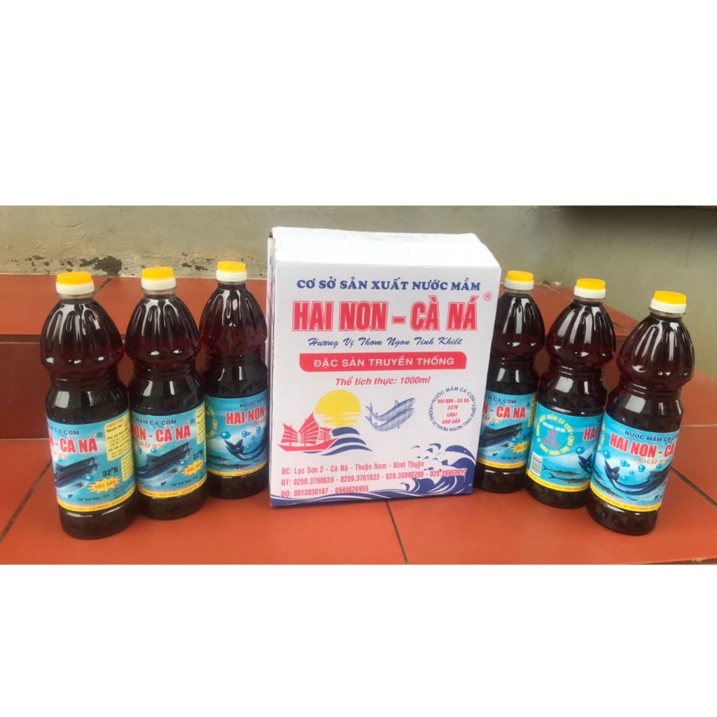 Nước mắm truyền thống Hai Non - Cà ná 32 độ đạm