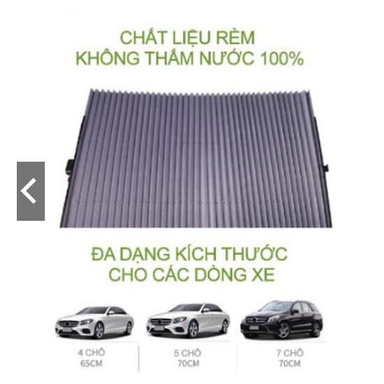 Rèm che nắng thông minh cho xe ô tô, loại che kính lái và kính hậu Na No Smart Uy Tín Chất Lượng