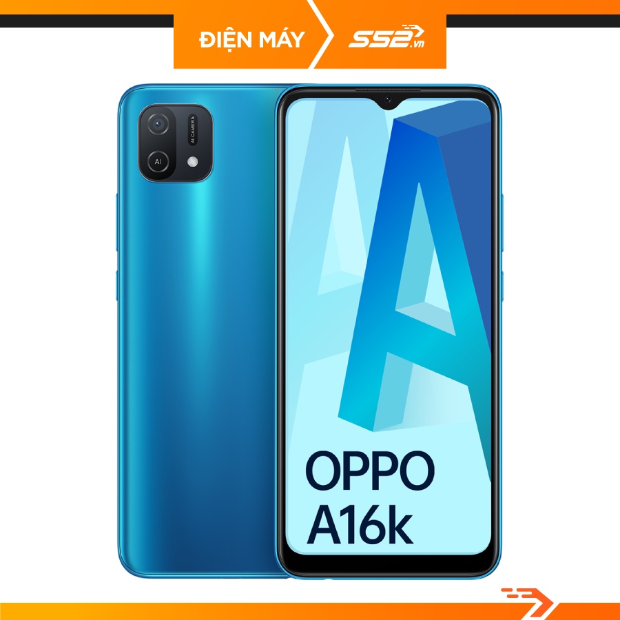 Điện thoại di động Oppo A16K  - Bảo Hành Chính Hãng