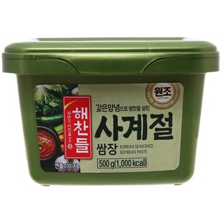 TƯƠNG TRỘN CHẤM THỊT HÀN QUỐC SSAMJANG HỘP 500G