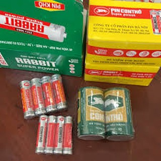 1 đôi pin con thỏ khô mẫu mới