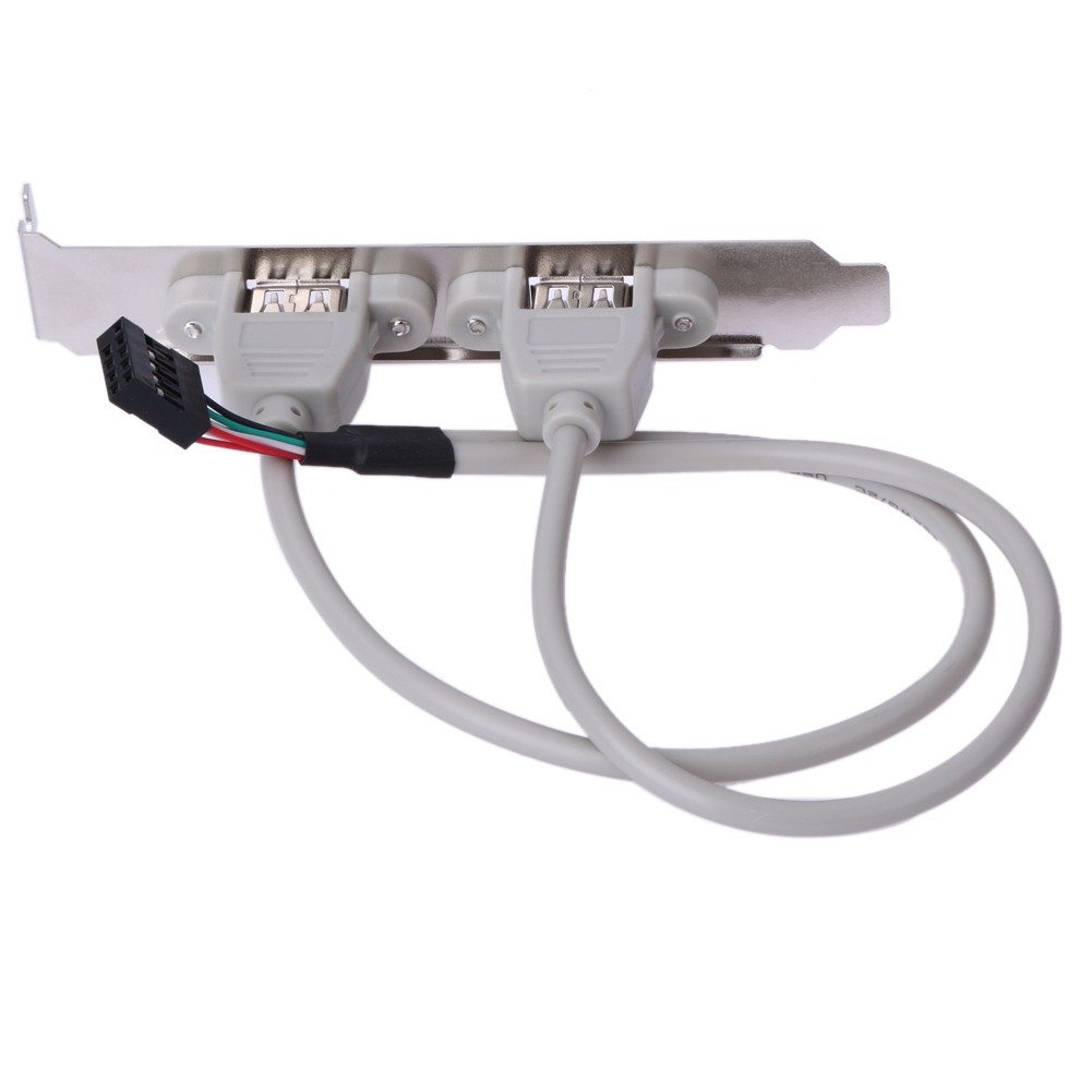 Đầu chuyển đổi chia 2 cổng USB dành cho bo mạch chủ