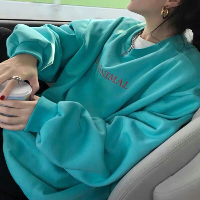 SUXI Áo Sweater Mỏng Màu Sắc Đơn Giản Thời Trang Thu Đông Cho Nữ