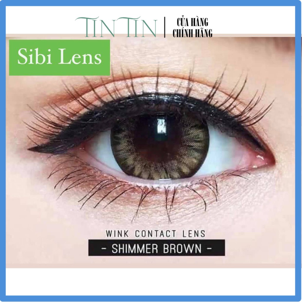 Lens ICY TRAP Chimmer BROWN - LENS Chuẩn Thái  - Cam Kết Chính Hãng