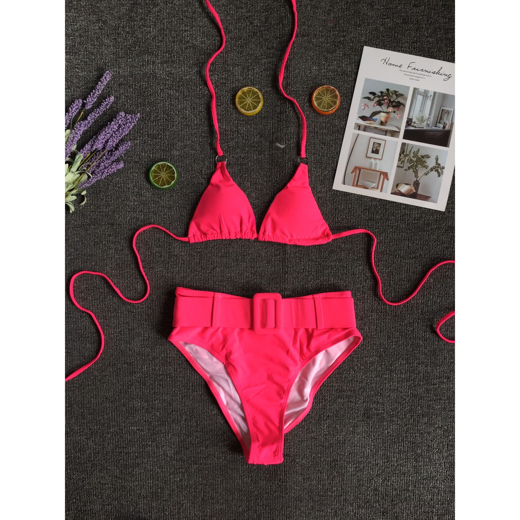 Bikini tam giác phối belt (2 màu) | BigBuy360 - bigbuy360.vn