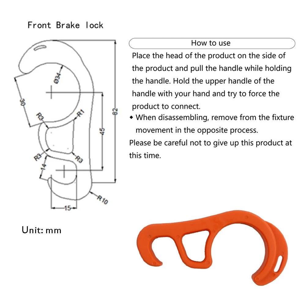 Danilo Móc Phanh Xe Đạp / Xe Máy Bền Bỉ Chất Lượng Cao