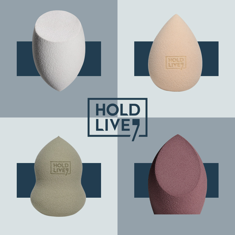 Set Bông mút trang điểm Hold live bịch 4 miếng có giá đỡ | BigBuy360 - bigbuy360.vn